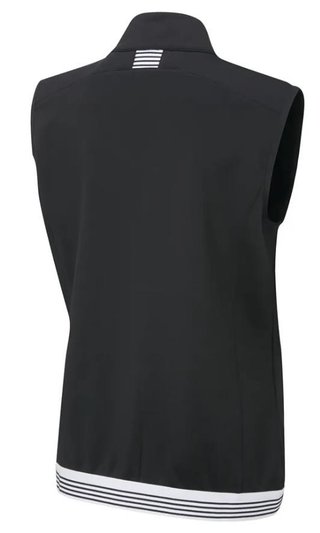 PING Dot Fleece women's vest, black/white