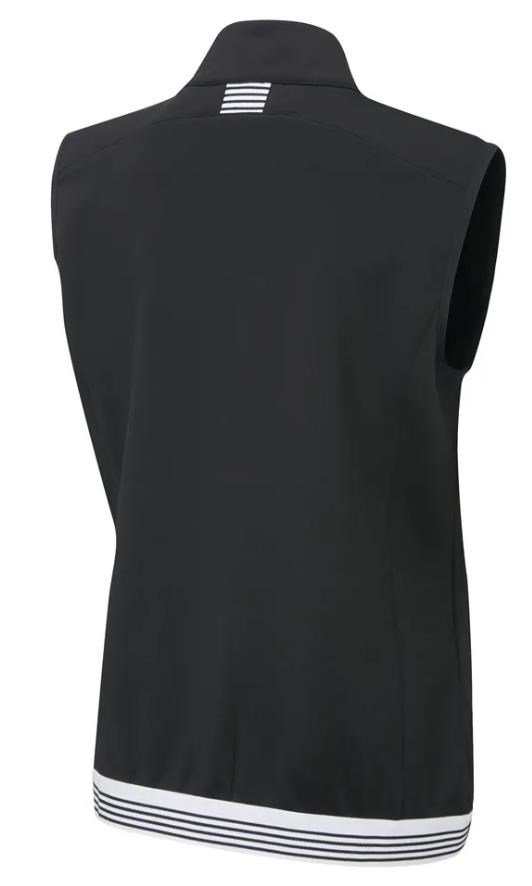 PING Dot Fleece women's vest, black/white
