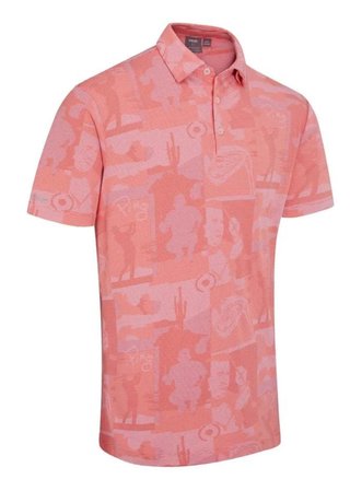 PING Legacy men's polo, dubarry multi