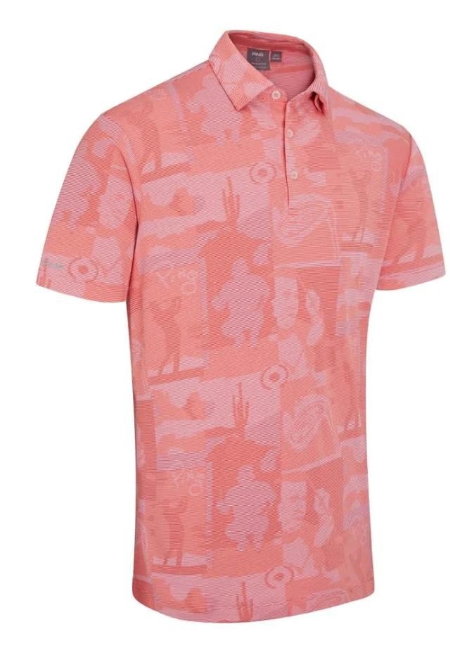 PING Legacy men's polo, dubarry multi