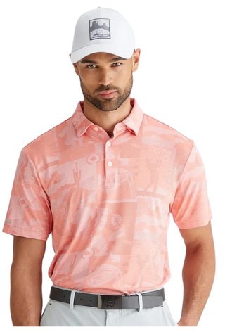PING Legacy men's polo, dubarry multi