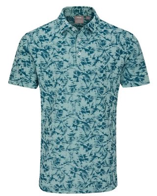 PING Diego men's polo, misty green multi