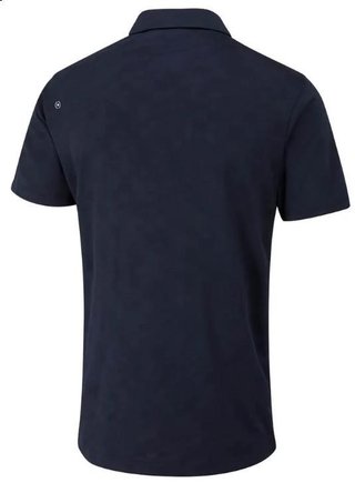 PING Kenan Textured men's polo, navy
