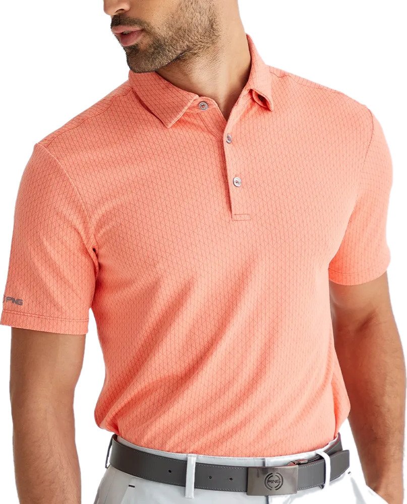 PING Hershel men's polo, dubarry multi