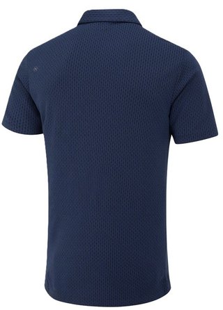 PING Hershel men's polo, oxford blue multi