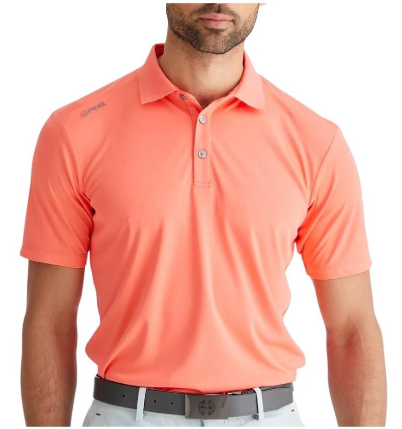 PING Lindum men's polo, dubarry