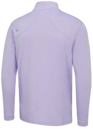 PING Latham Half Zip men's midlayer, purple ash