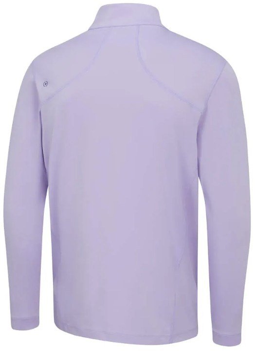PING Latham Half Zip men's midlayer, purple ash