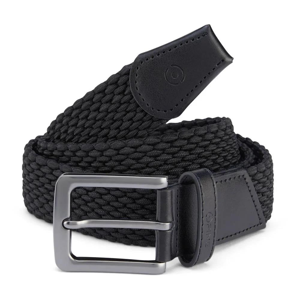 PING Stretch Webbing men's belt, black