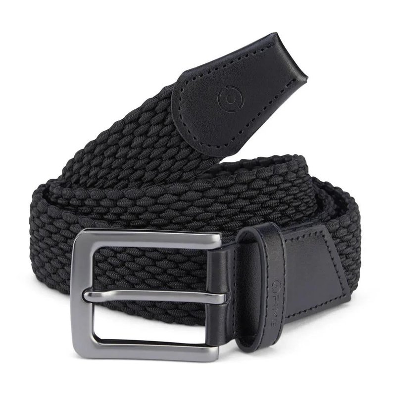 PING Stretch Webbing men's belt, black
