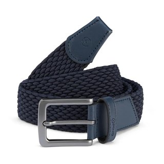 PING Stretch Webbing mens belt, navy