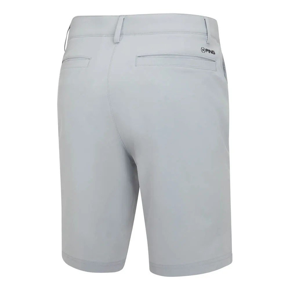 PING Ari men's shorts, pearl grey