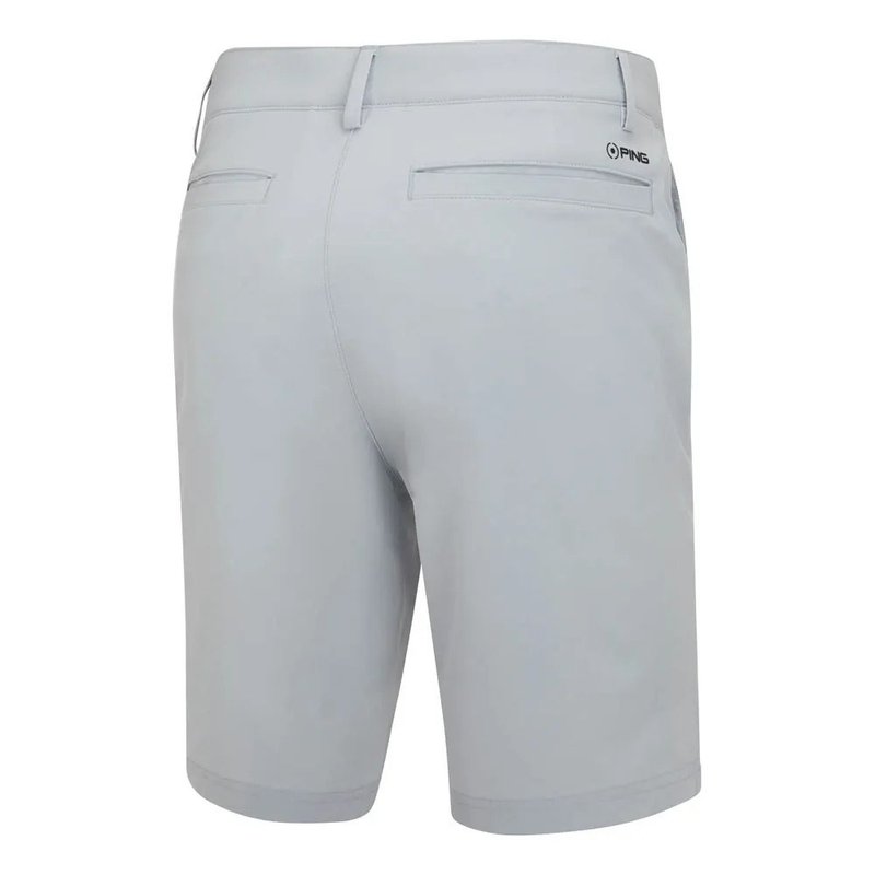 PING Ari men's shorts, pearl grey