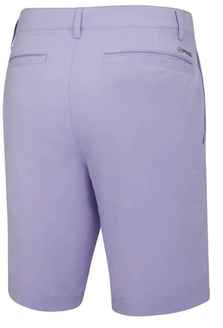 PING Barret men's shorts, purple ash marl