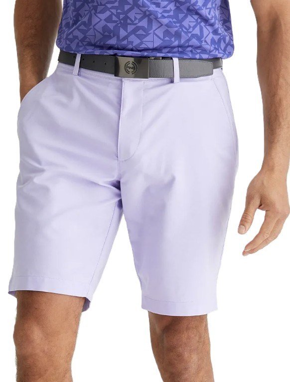 PING Barret men's shorts, purple ash marl