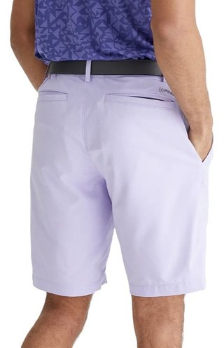 PING Barret men's shorts, purple ash marl