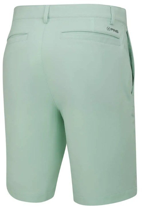 PING Barret men's shorts, misty green marl