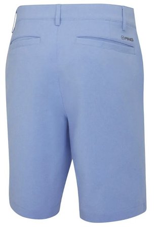 PING Barret men's shorts, cornflower blue marl