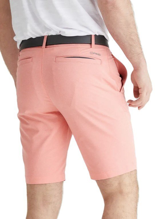 PING Barret men's shorts, dubarry marl