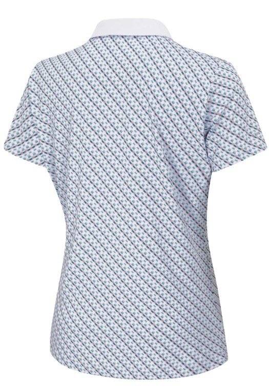 PING Bethany ladies polo, neotheric/white