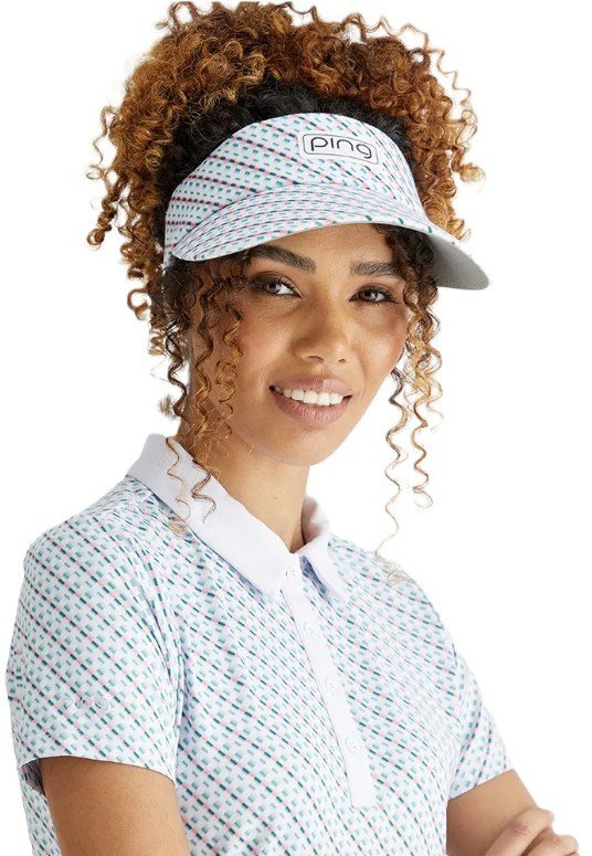 PING Bethany ladies polo, neotheric/white