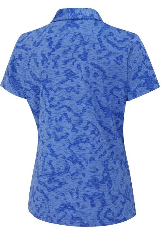 PING Bethany women's polo, cornflower blue
