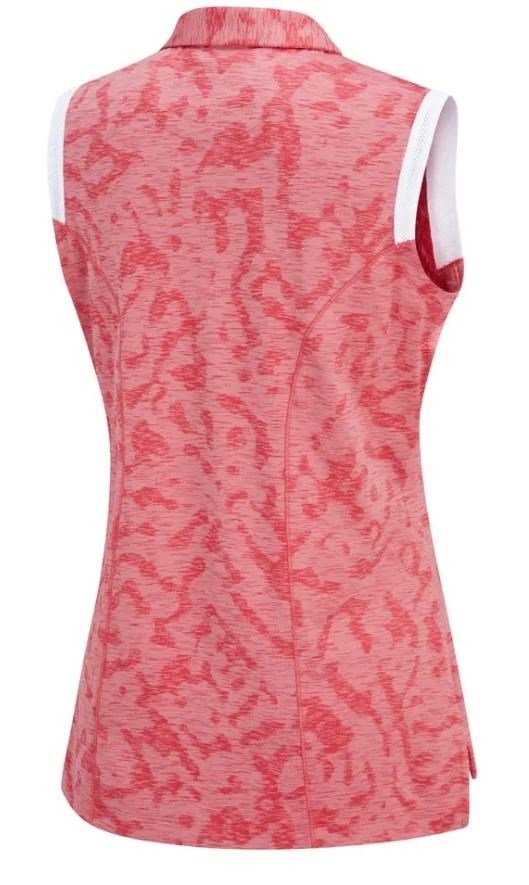 PING Colleen Sleeveless women's polo, sweet pea