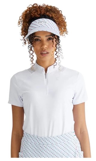 PING Oona ladies polo, white