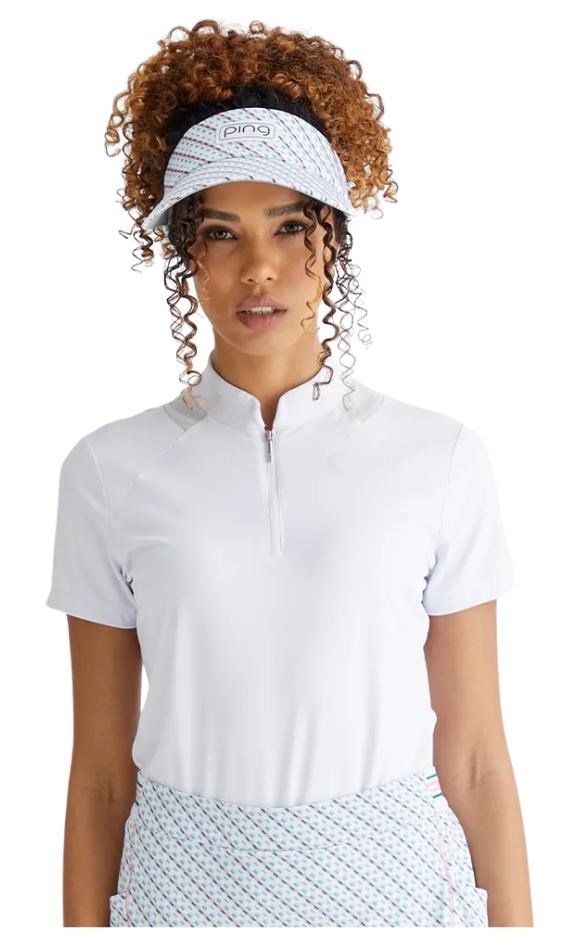 PING Oona ladies polo, white