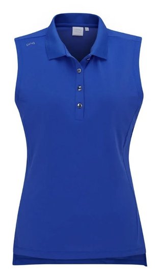 PING Solene Sleeveless women's polo, ultra blue