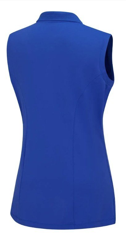 PING Solene Sleeveless women's polo, ultra blue