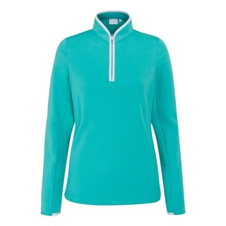 PING Abigale Fleece ladies sweatshirt, bright aqua