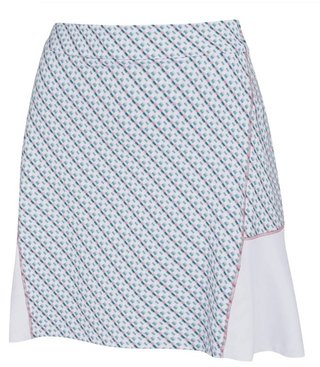 PING Odetta ladies skort, white/neoteric