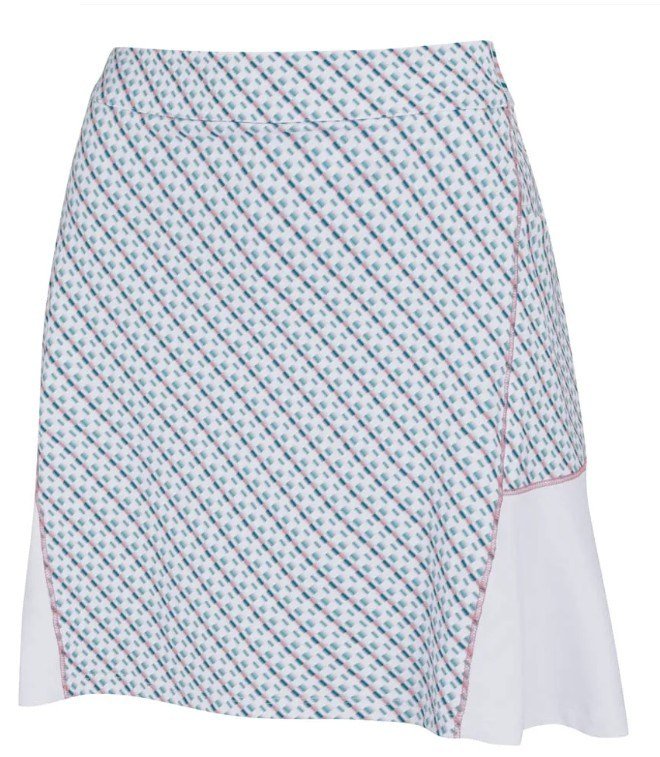 PING Odetta ladies skort, white/neoteric