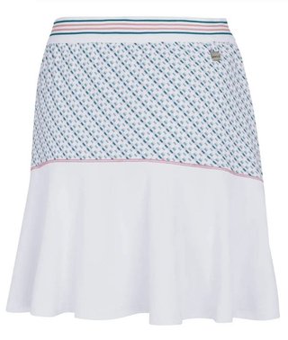 PING Odetta ladies skort, white/neoteric