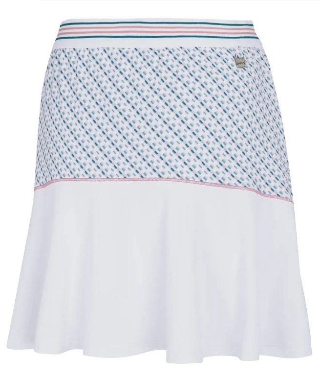 PING Odetta ladies skort, white/neoteric