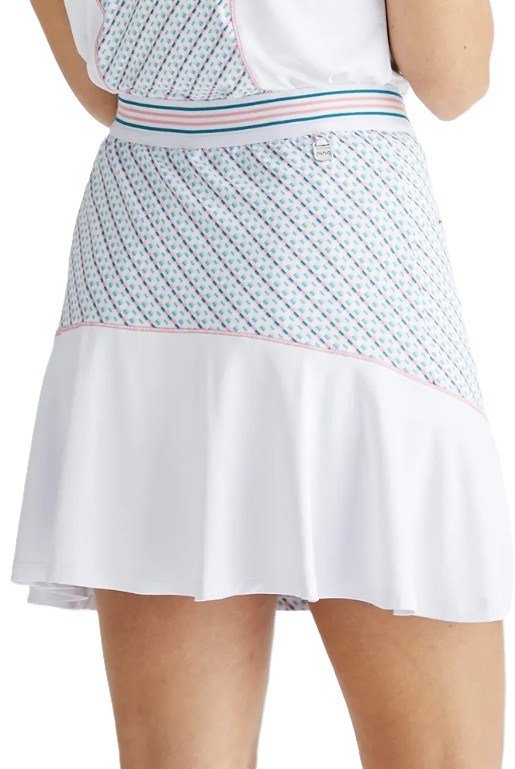 PING Odetta ladies skort, white/neoteric