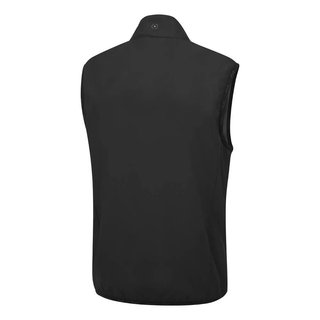PING Ashbourne men's fleece vest, black/asphalt