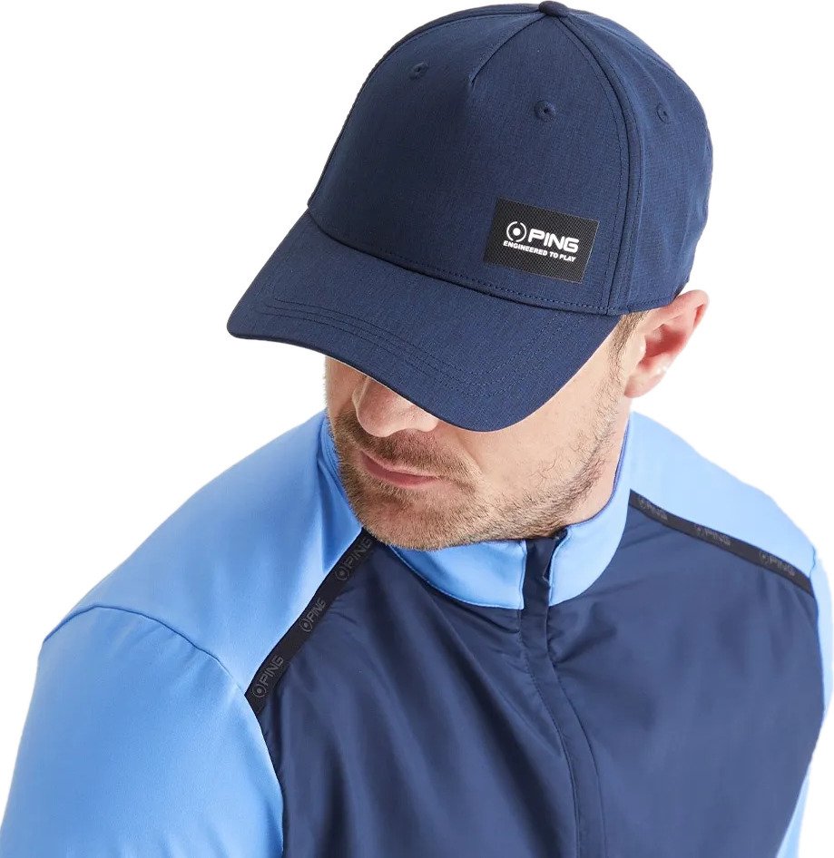 PING Koa men's baseball cap, navy marl