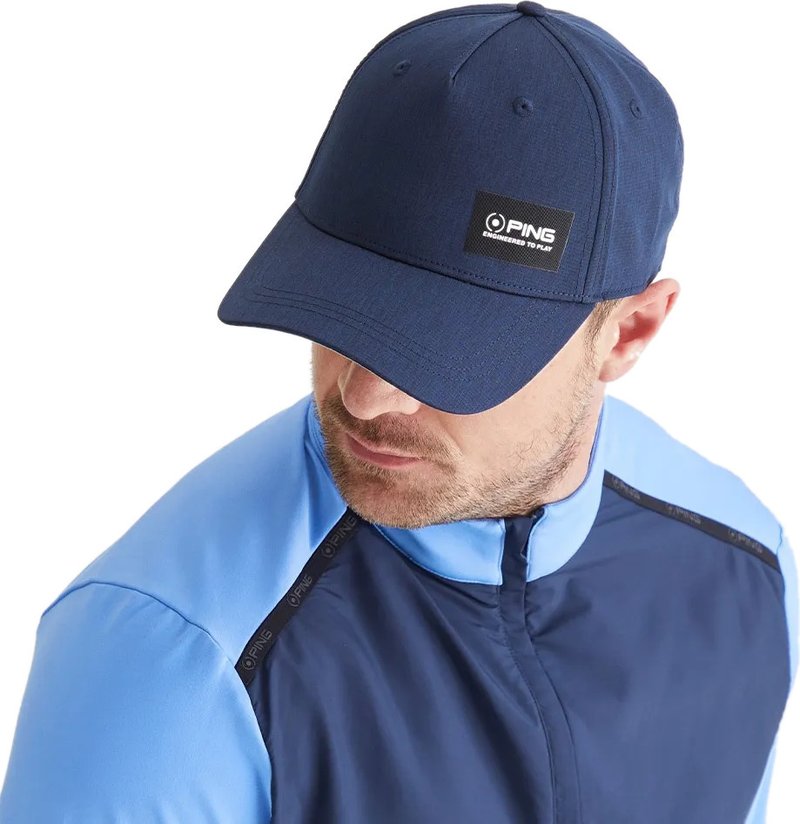PING Koa men's baseball cap, navy marl