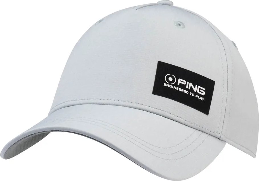 PING Koa men's baseball cap, pearl grey marl