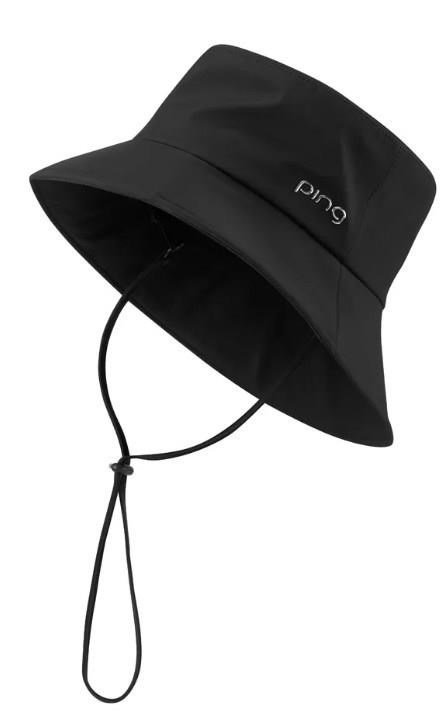 PING SensorDry Waterproof ladies bucket hat, black