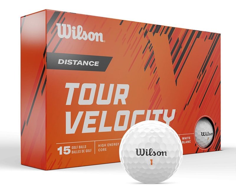 Wilson Tour Velocity Distance golf balls (15 balls)