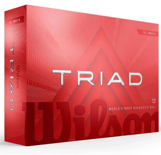 Wilson Triad golf balls 2025 (12 balls)