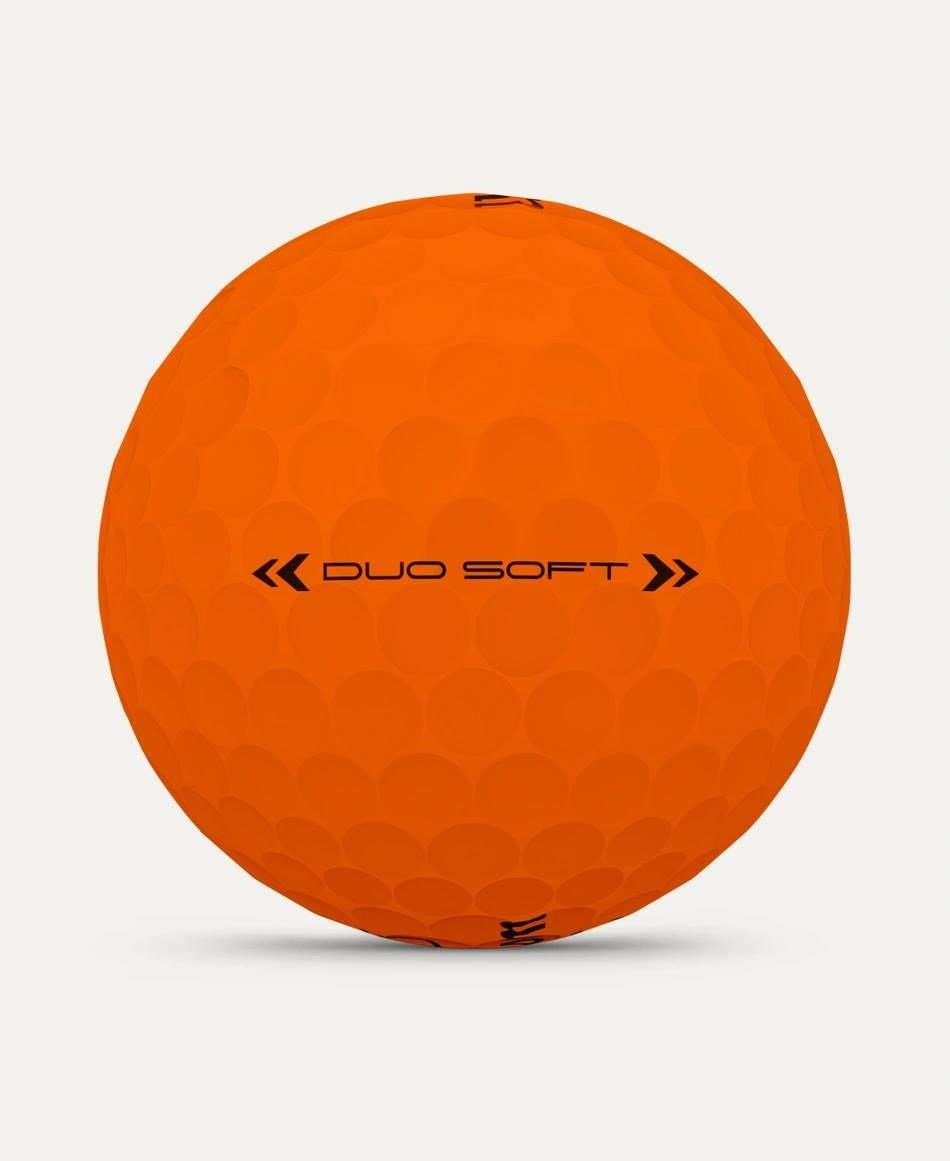 Wilson Duo Soft golf balls, orange