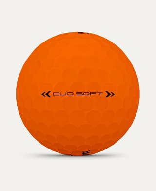 Wilson Duo Soft golf balls, orange
