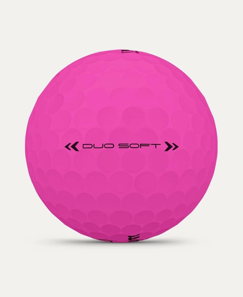 Wilson Duo Soft golf balls, pink