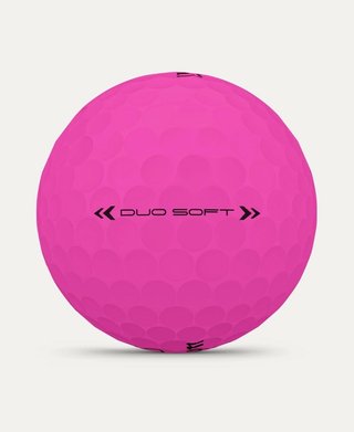 Wilson Duo Soft golf balls, pink