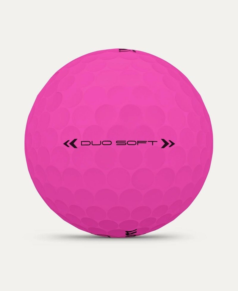 Wilson Duo Soft golf balls, pink
