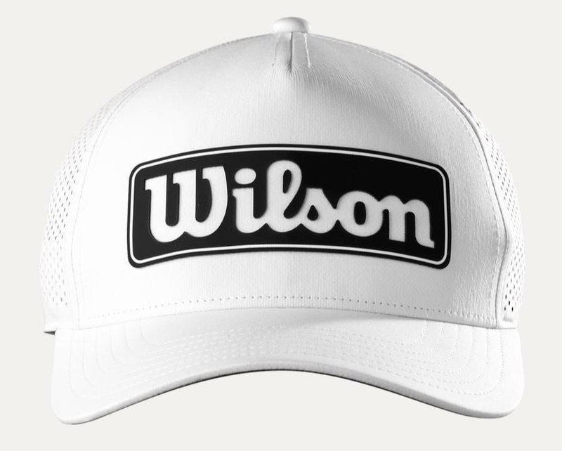 Wilson Performance men's cap, white